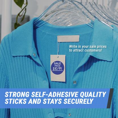 2in Sticker: Sale Price Retail Label Roll (Blue)