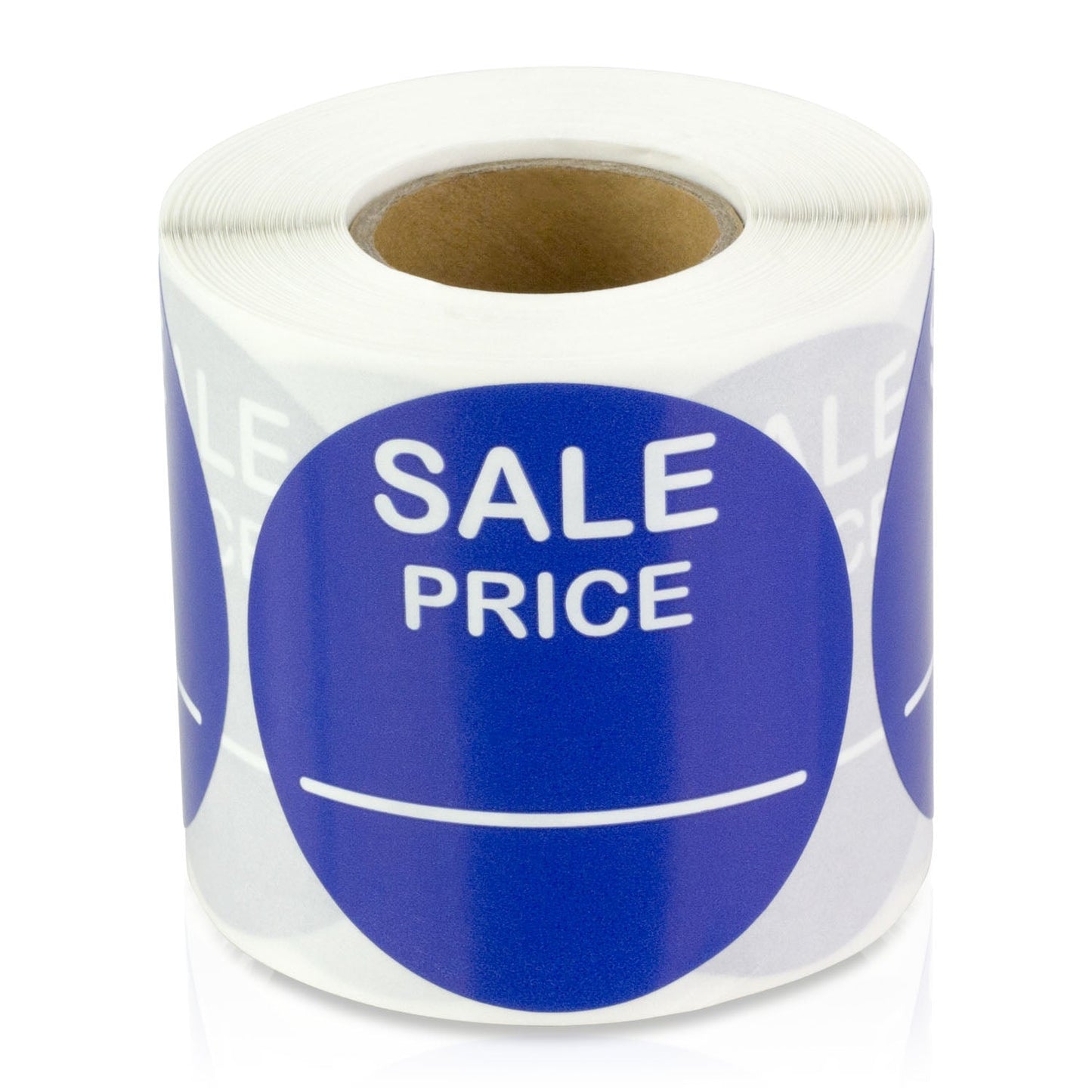 2in Sticker: Sale Price Retail Label Roll (Blue)