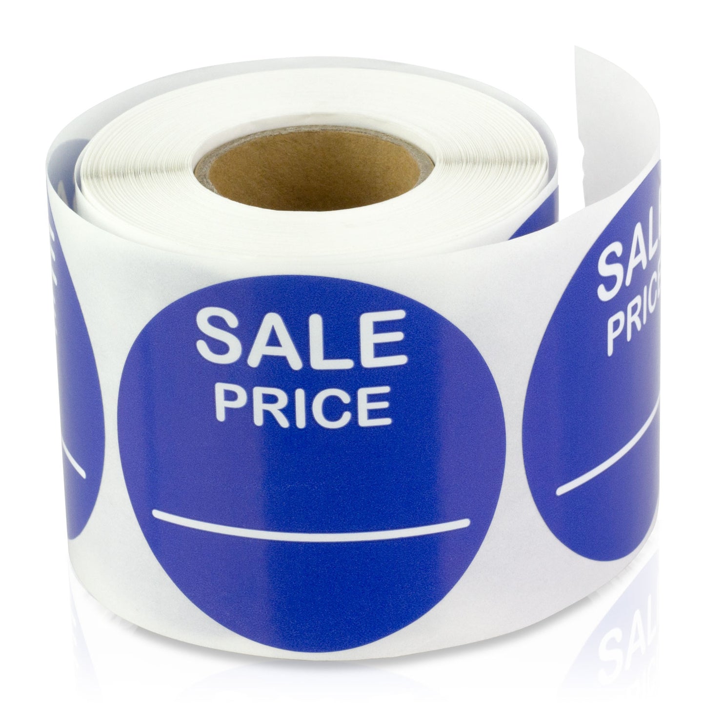 2in Sticker: Sale Price Retail Label Roll (Blue)