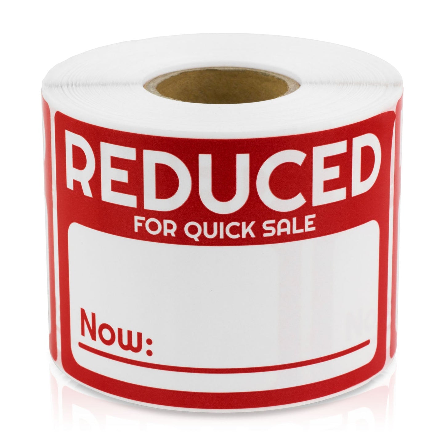 3 x 2in Sticker: Reduced for Quick Sale Retail Label Roll