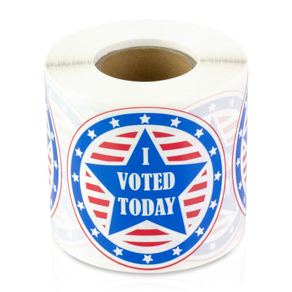 2in Sticker: I Voted Today Elections Label Roll