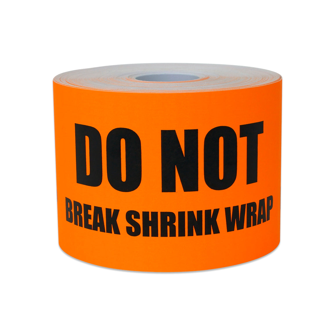 5 x 3in Sticker: Do Not Break Shrink Wrap Label