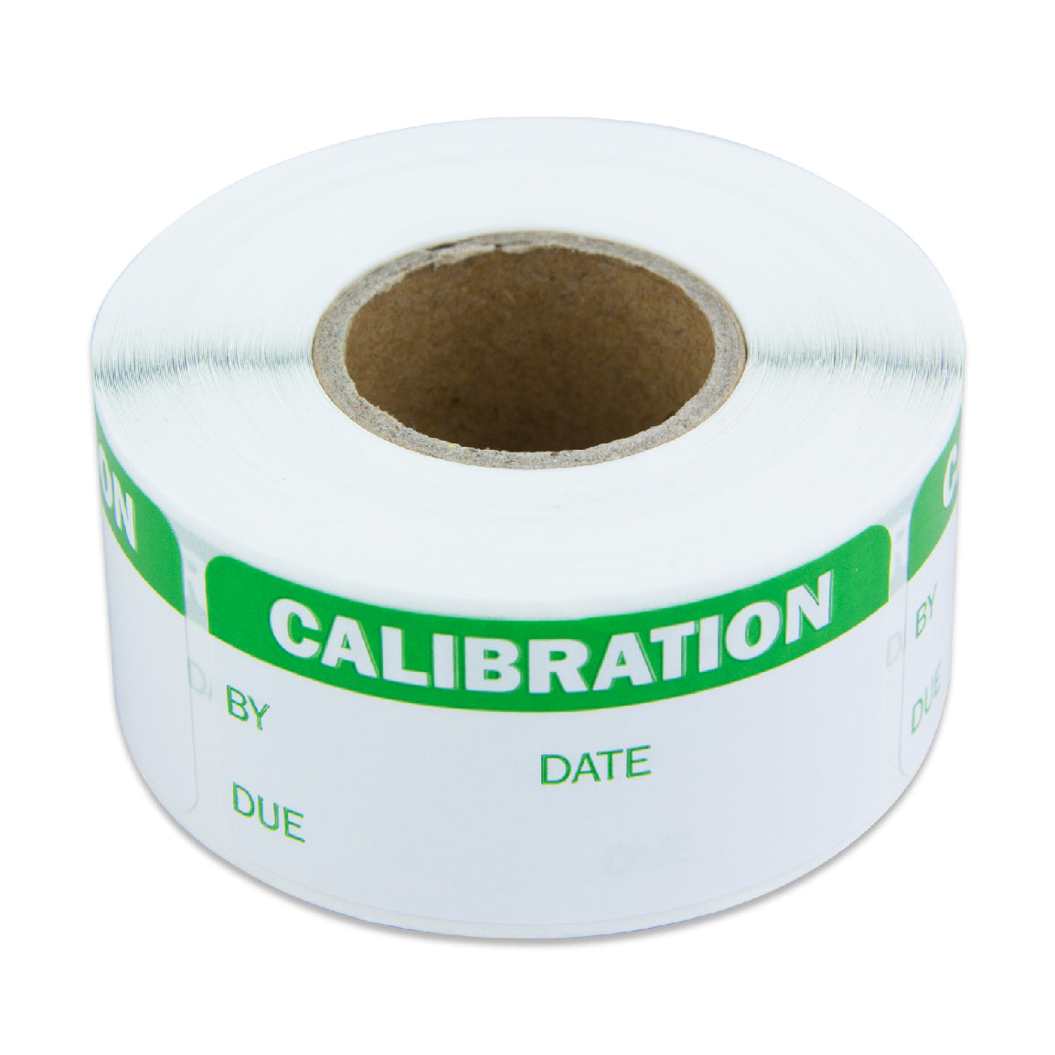 2 x 1in Calibration With Due By Date Label (Roll)