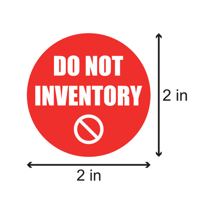 2in Do Not Inventory Label (Roll)