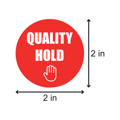 2in Quality Hold Label (Roll)