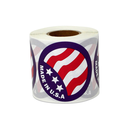 2in Sticker: Made in USA Label Roll