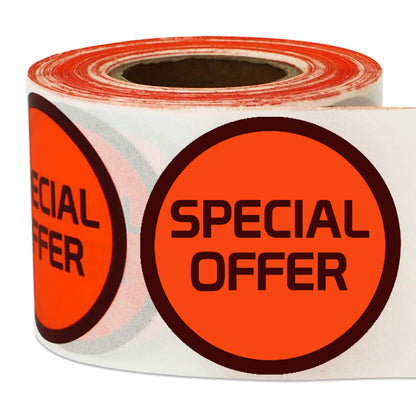 1.5in Sticker: Special Offer Retail Label RollRoll