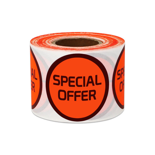 1.5in Sticker: Special Offer Retail Label RollRoll