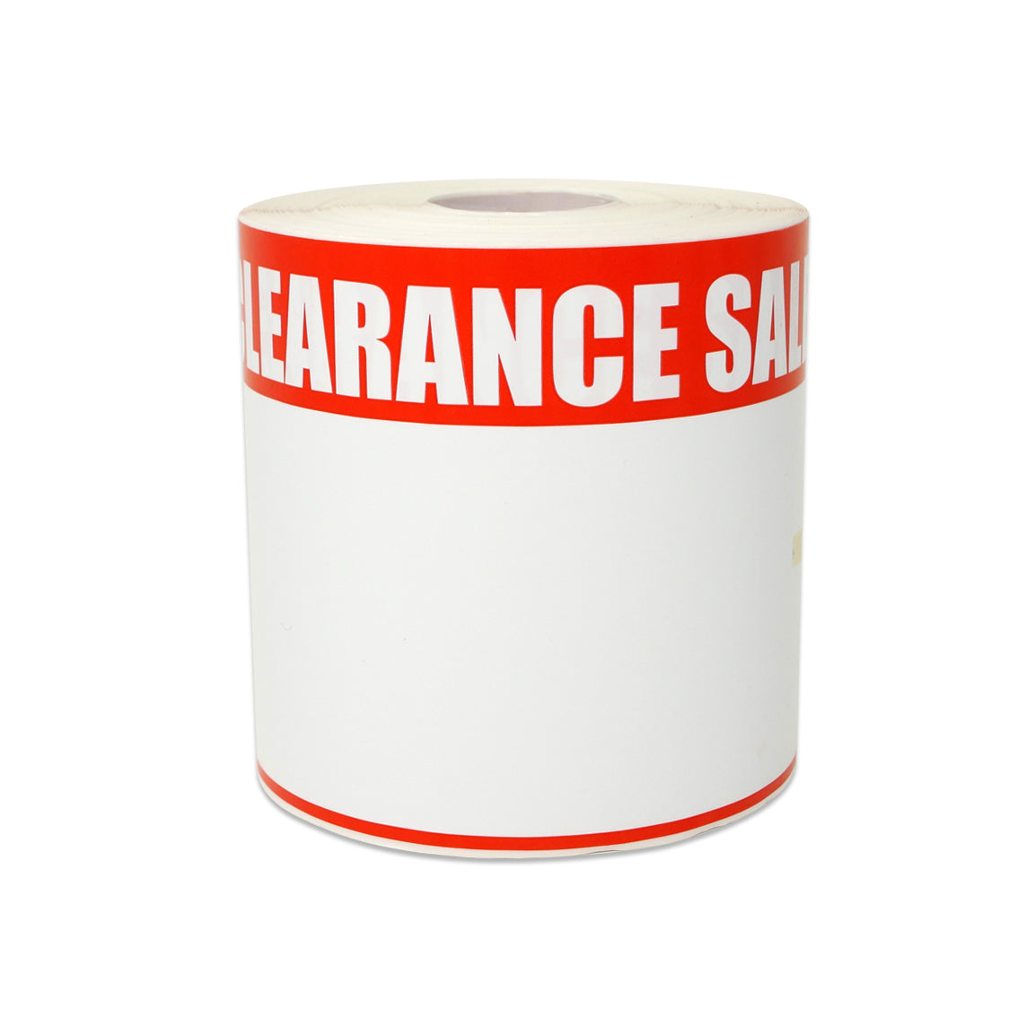 5.5 x 3.5in Sticker: Write-In Clearance Sale Label Roll