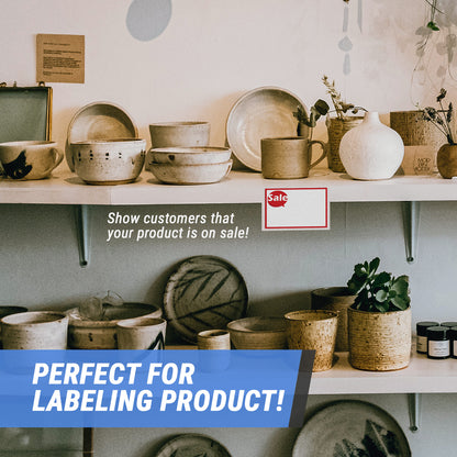 5.5 x 3.5in Sticker: Write-In Sale Label Roll