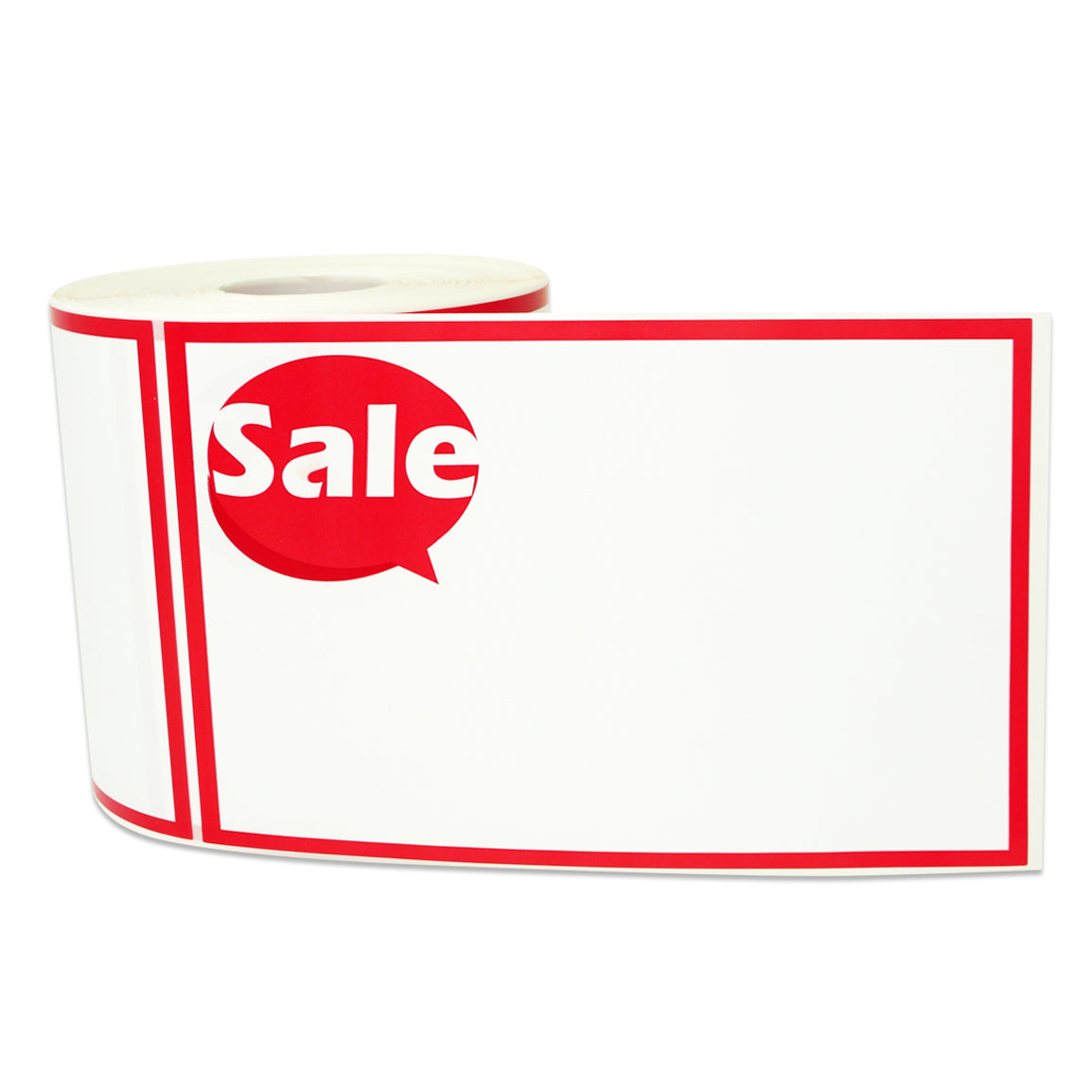 5.5 x 3.5in Sticker: Write-In Sale Label Roll