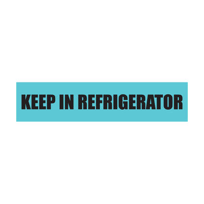 1.63 x 0.38in Sticker: Keep in Refrigerator Medication Label (300 pcs)