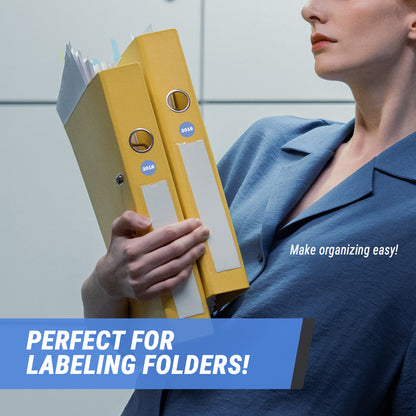 0.75in 2016 Year Label Blue (Sheet)