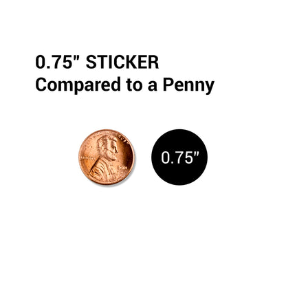 0.75in 2016 Year Label Blue (Sheet)