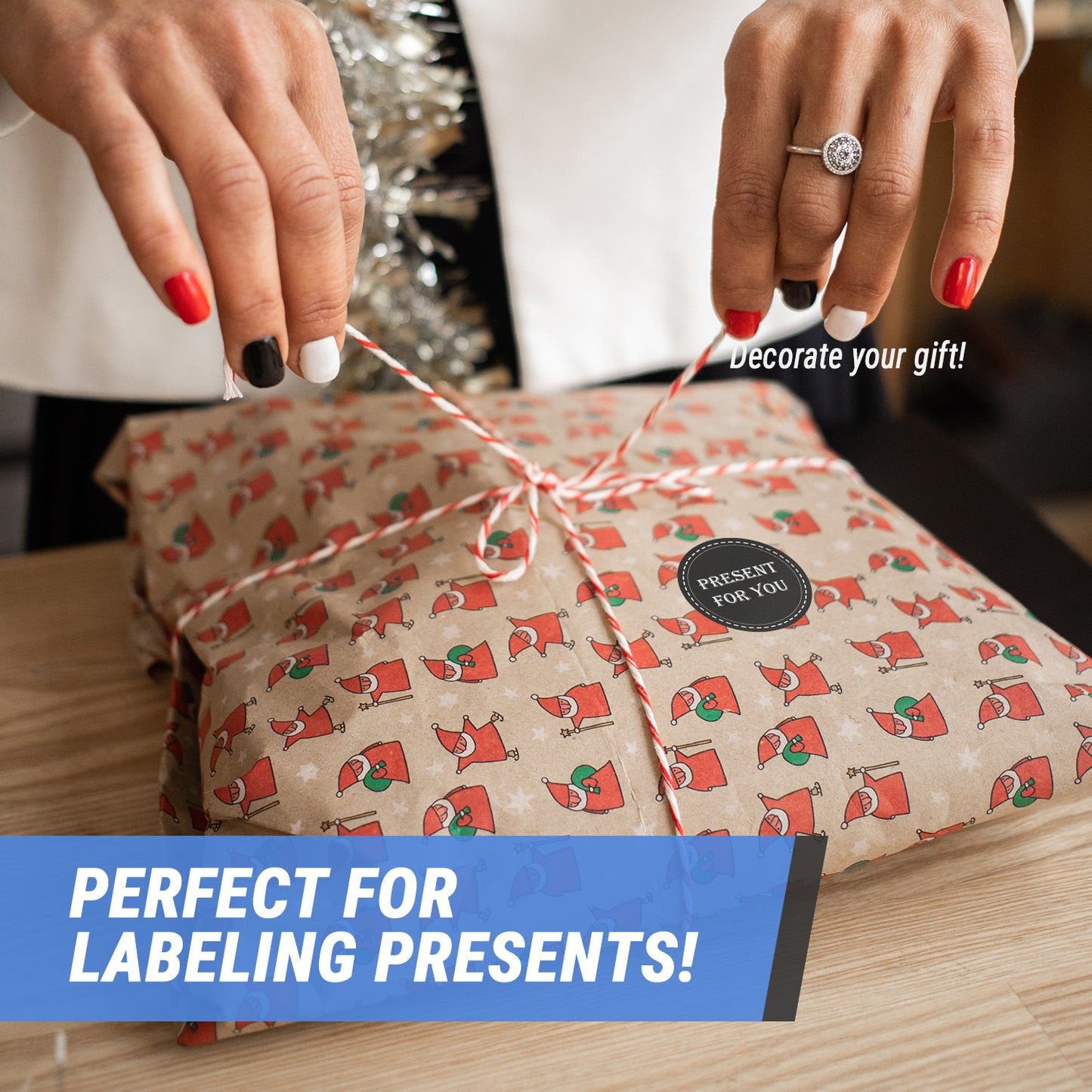 1.5in Sticker: Present for You Label Roll