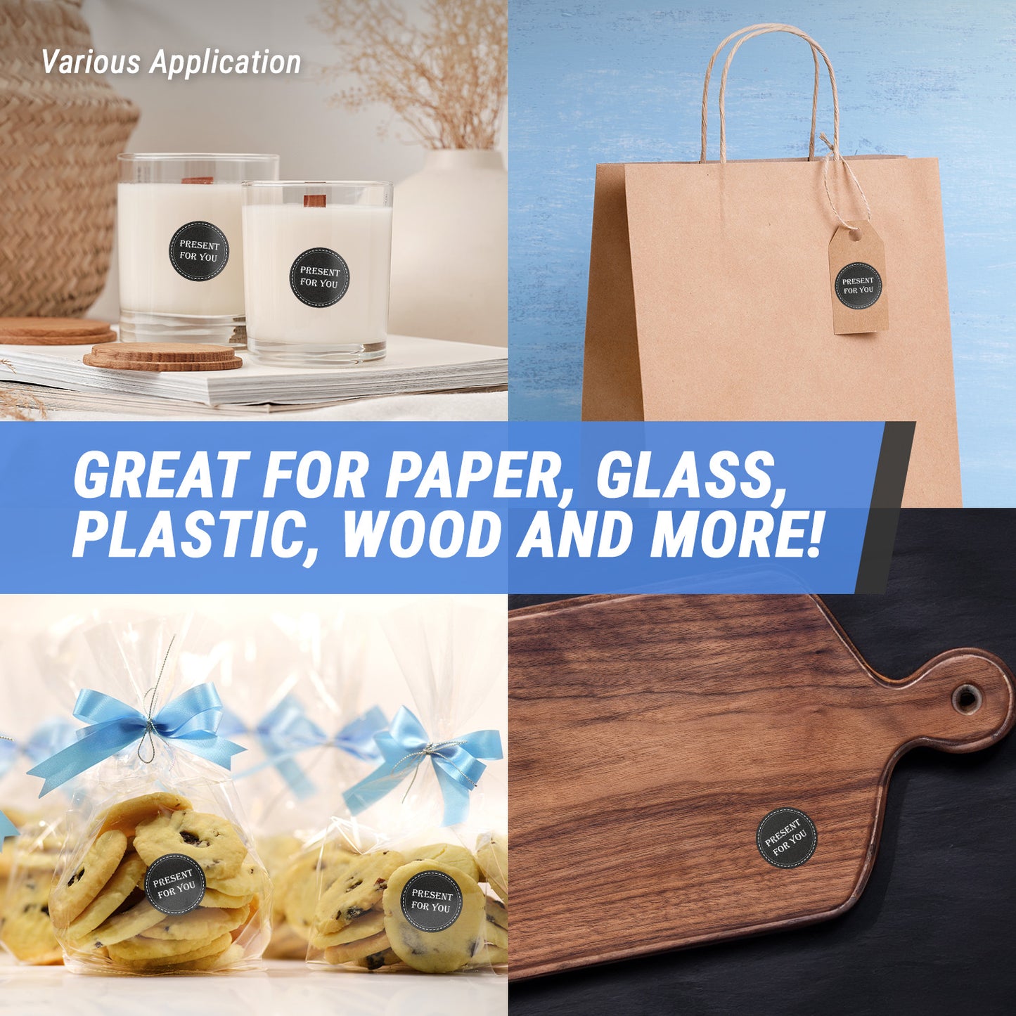 1.5in Sticker: Present for You Label Roll