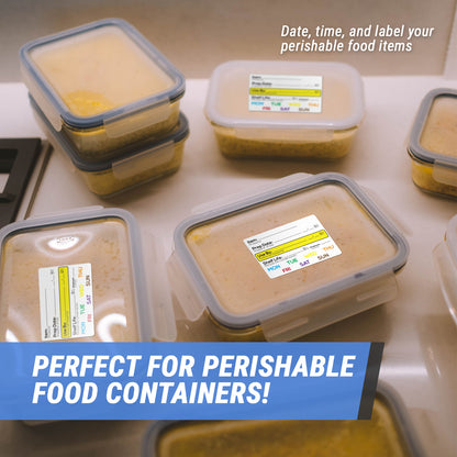 3 x 2in Kitchen Food Rotation Labels (Roll)