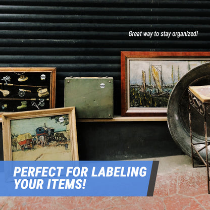 1in Sticker: Consecutive Numbers 4001 to 5000 Label Roll