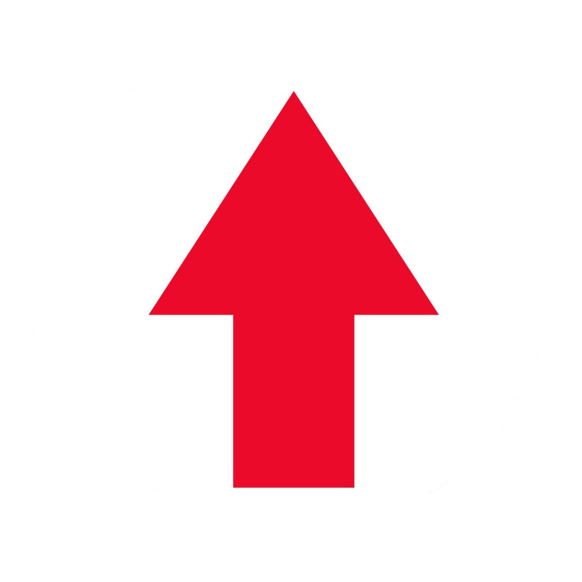 0.5in Sticker: Red Arrow Up Label Sheet (300 Stickers)