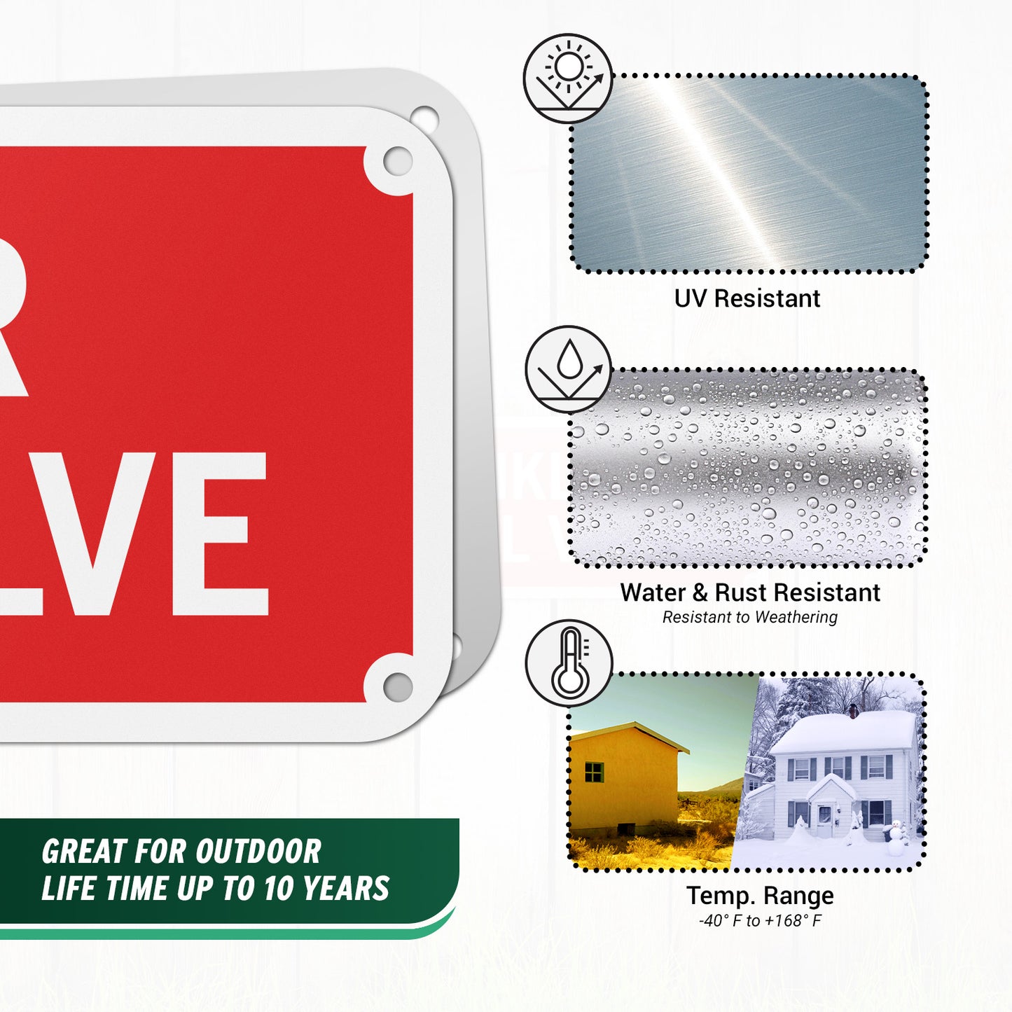 6 x 2in Safety Sign: Sprinkler Control Valve