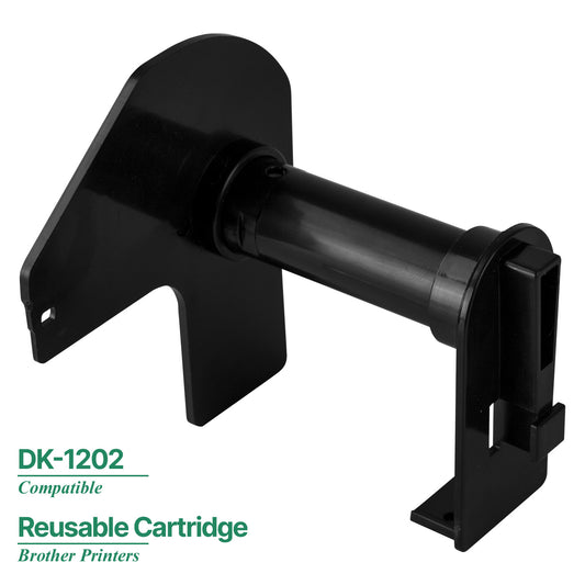 Reusable Cartridge for Brother Compatible DK-1202 Label Printer Rolls