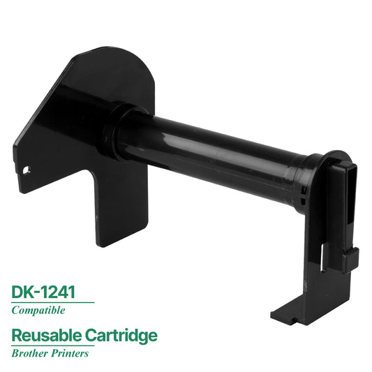 Reusable Cartridge for Brother Compatible DK-1241 Label Printer Rolls