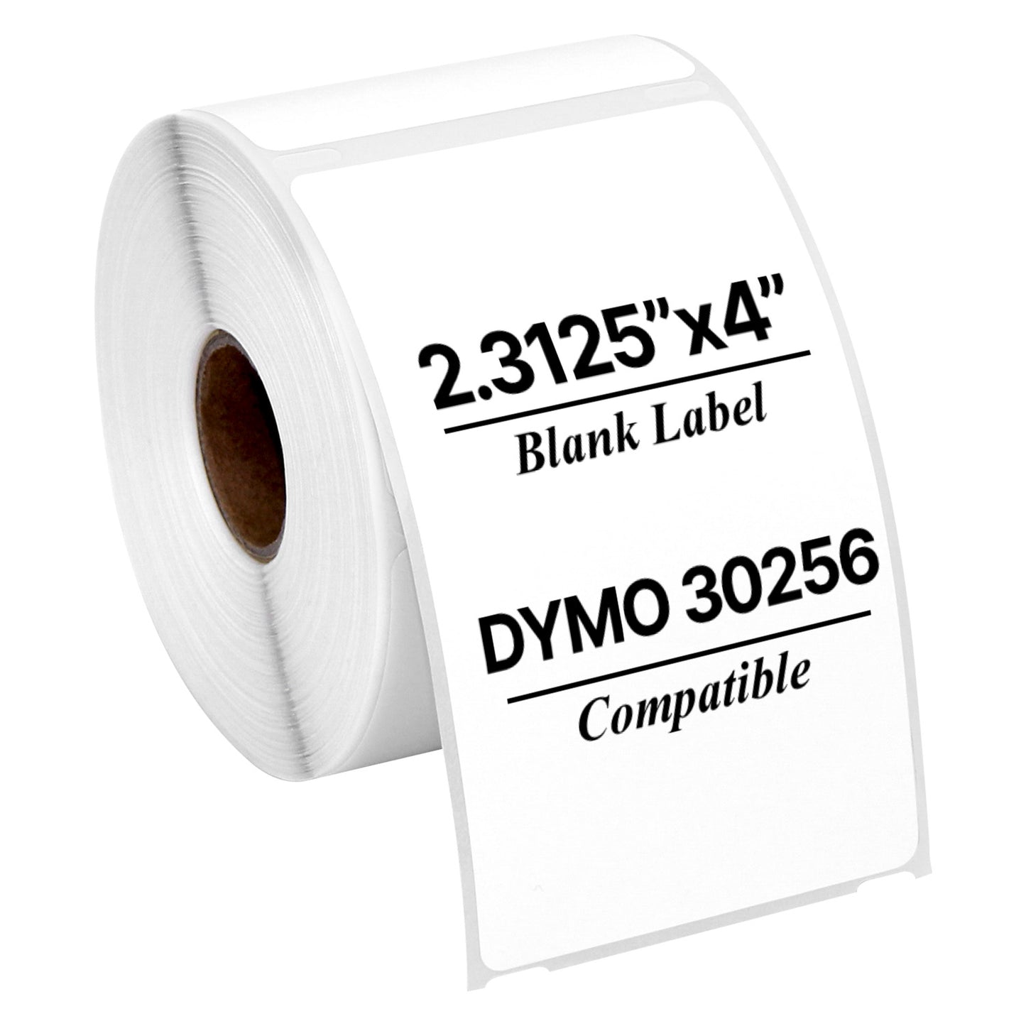 2.31 x 4in Shipping Labels: Dymo Compatible 30256 Bright White