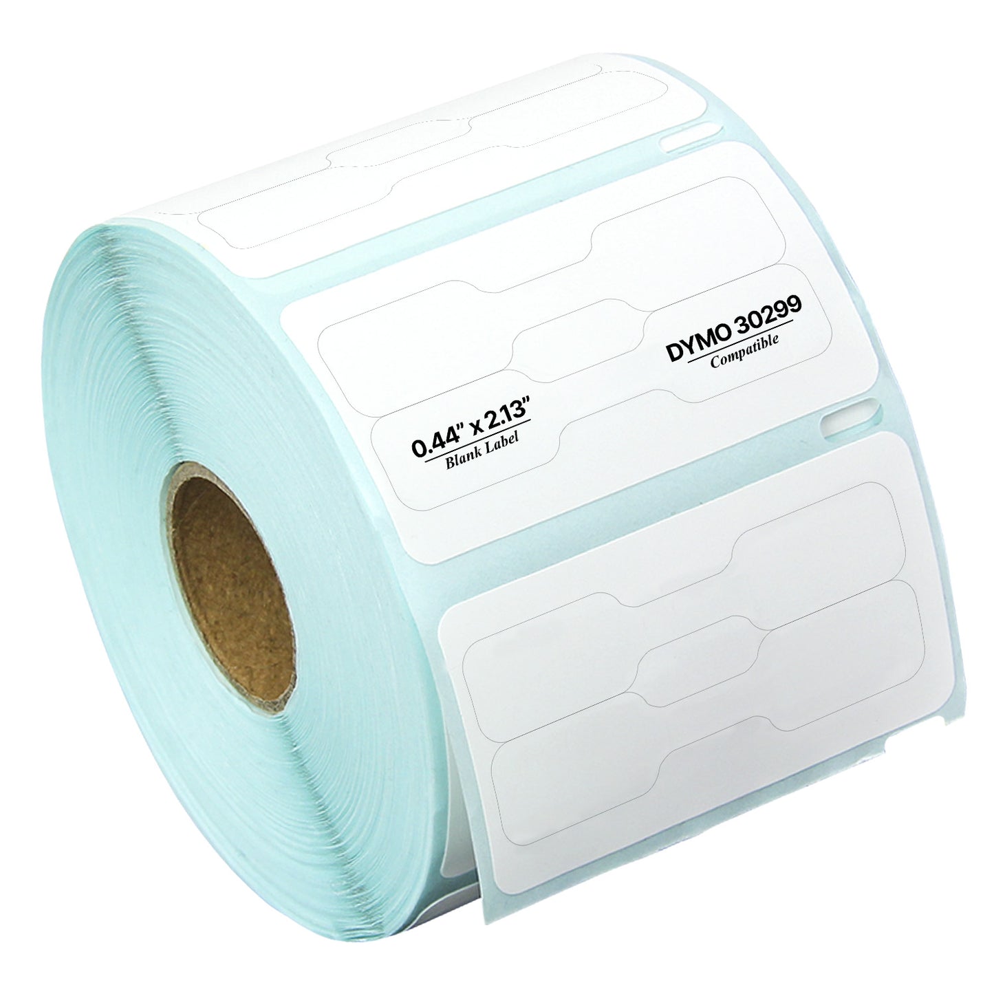 0.44 x 2.13in Jewelry Labels: Dymo Compatible 30299 Barbell Thermal Film