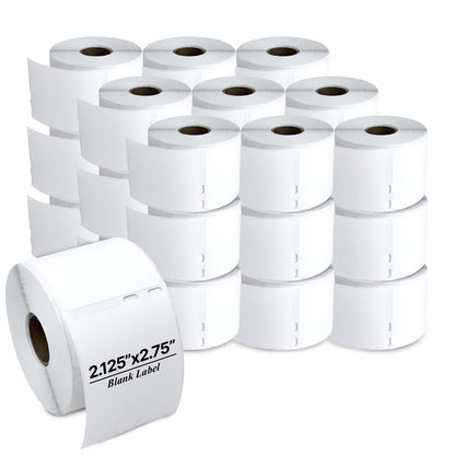 2.125 x 2.75in Veterinary Media Label: DYMO 30324 Compatible (27 Rolls)