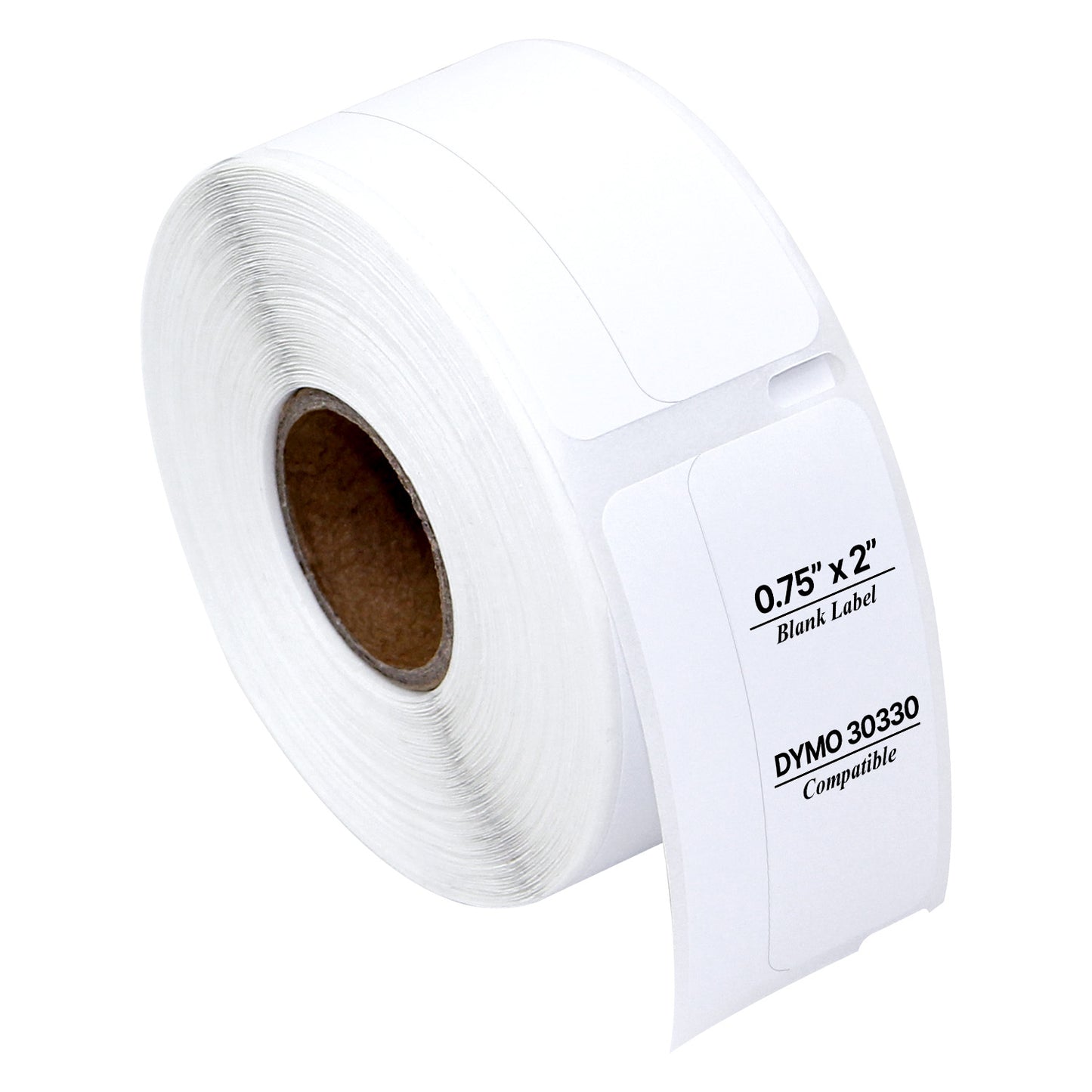 0.75 x 2in Return Address Labels: Dymo Compatible 30330 Bright White