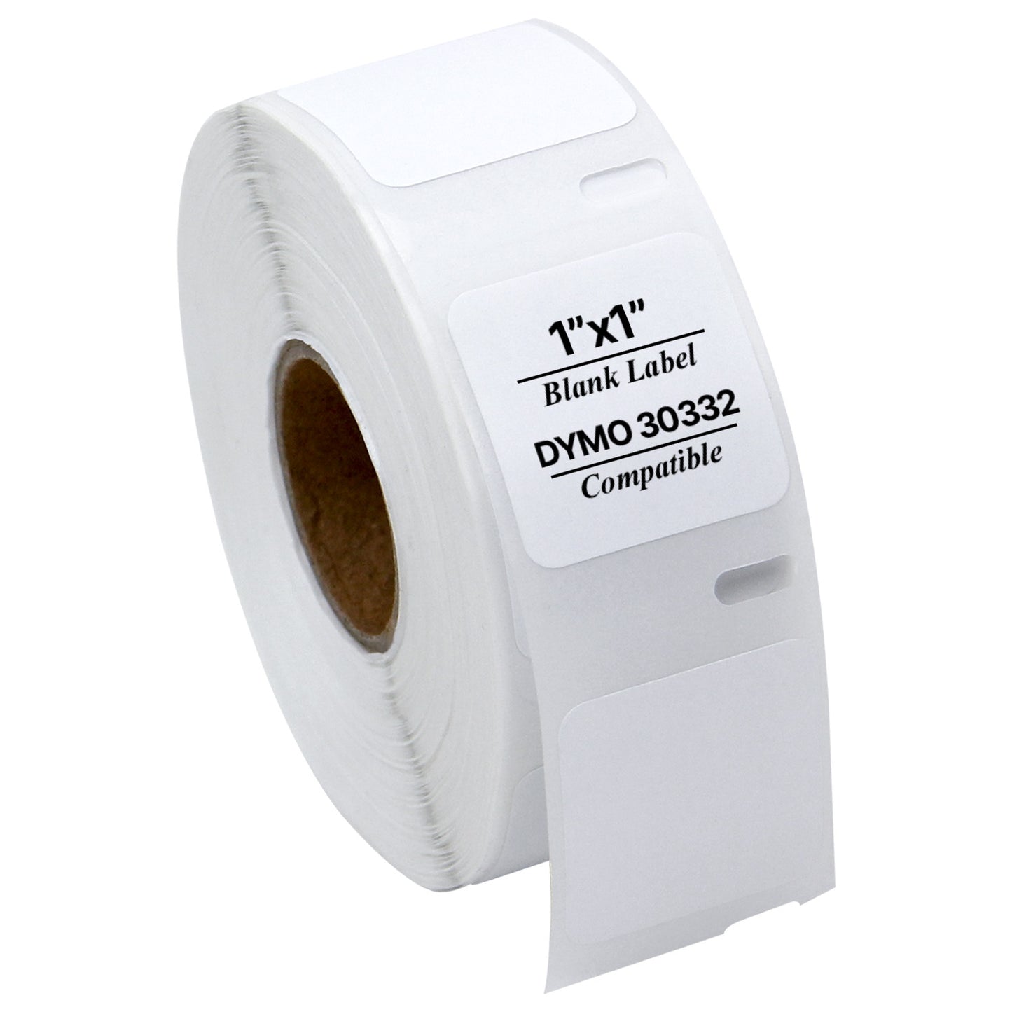1 x 1in Mini Multipurpose Labels: Dymo Compatible 30332 Bright White