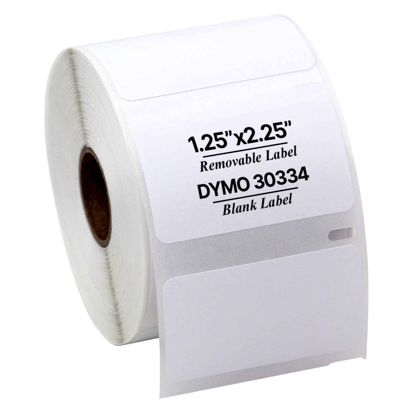 2.25 x 1.25in Removable Multipurpose Labels: Dymo Compatible 30334R Bright White