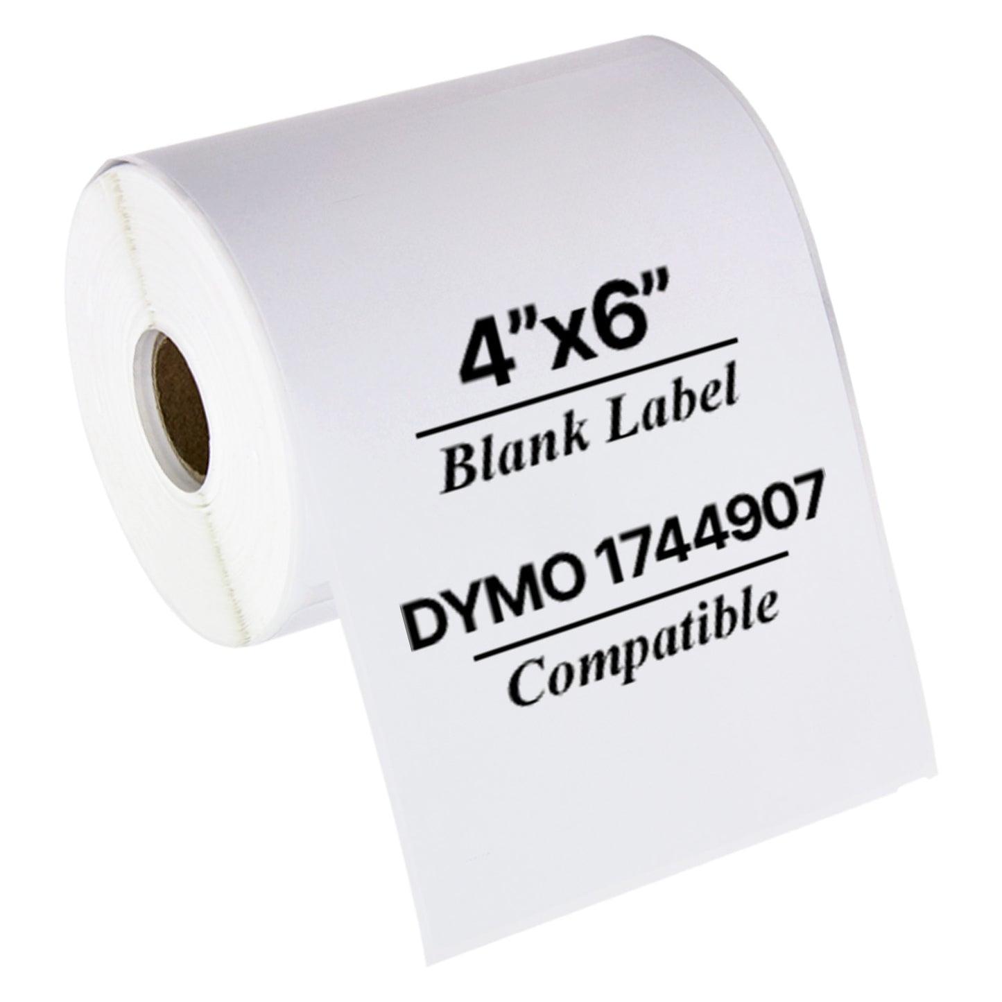 4 x 6in 4XL Shipping Labels: Dymo Compatible 1744907 Bright White