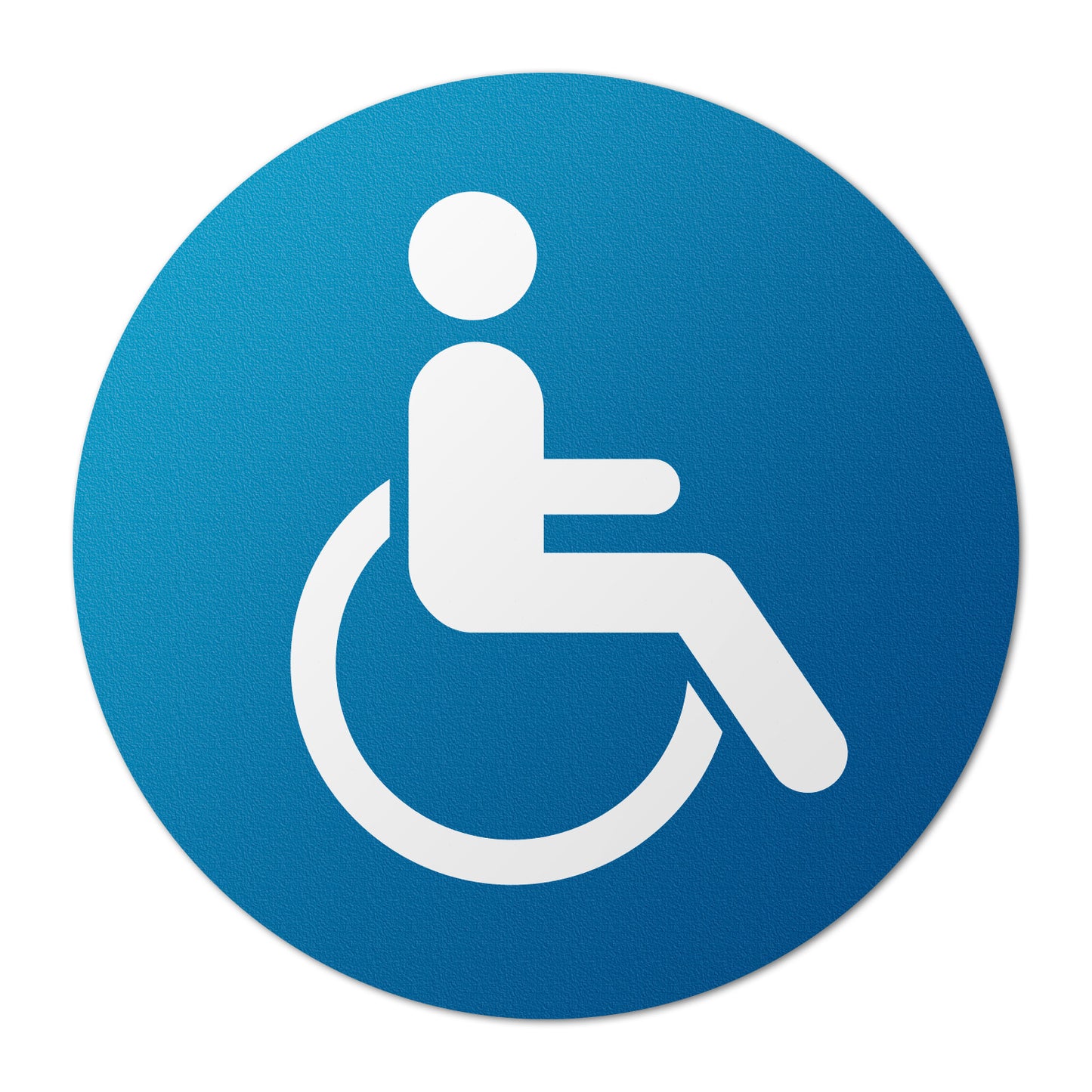 17 x 17in Floor Decals: Handicap Symbol (2-Pack)