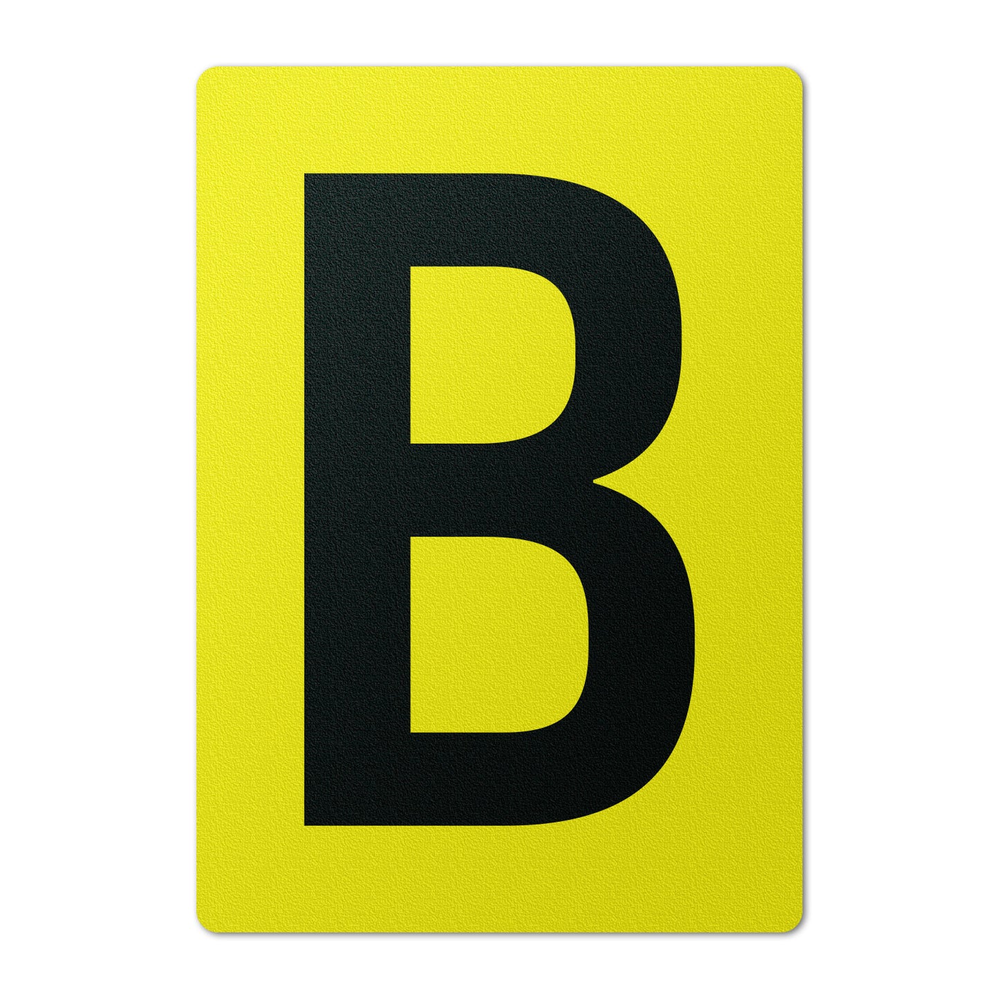 7 x 10in Floor Sticker: Alphabet Letter B Vinyl Decal