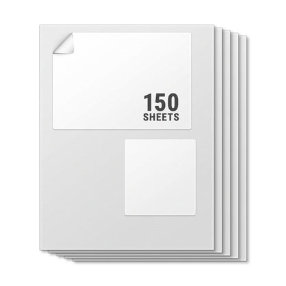6.78 x 4.75in Shipping Label with Receipt: Click-N-Ship Compatible (150 Sheets)
