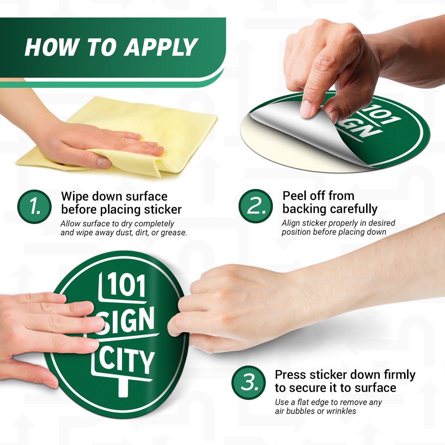 5 x 4in Restroom Decal: Flush Only Toilet Paper Reminder Sticker