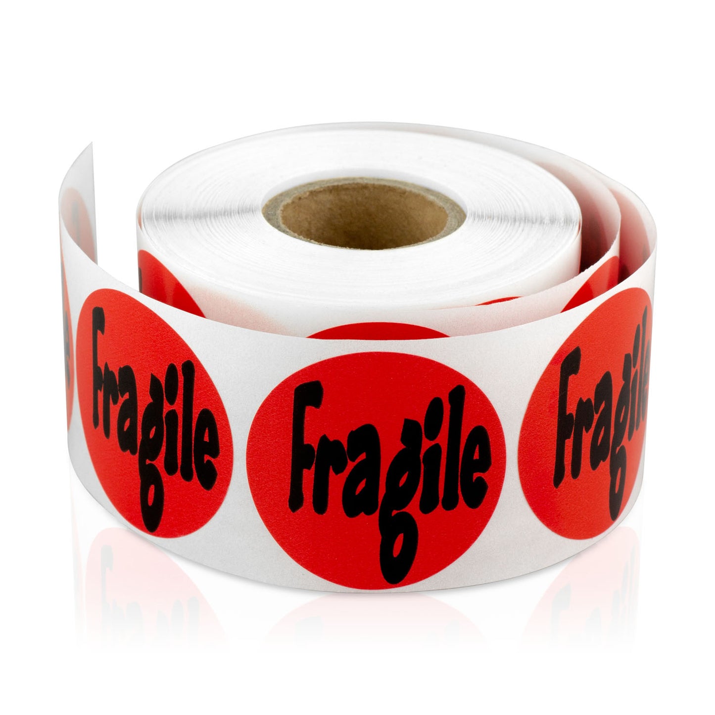 1.5in Stickers: Fragile Handle with Care Shipping Labels