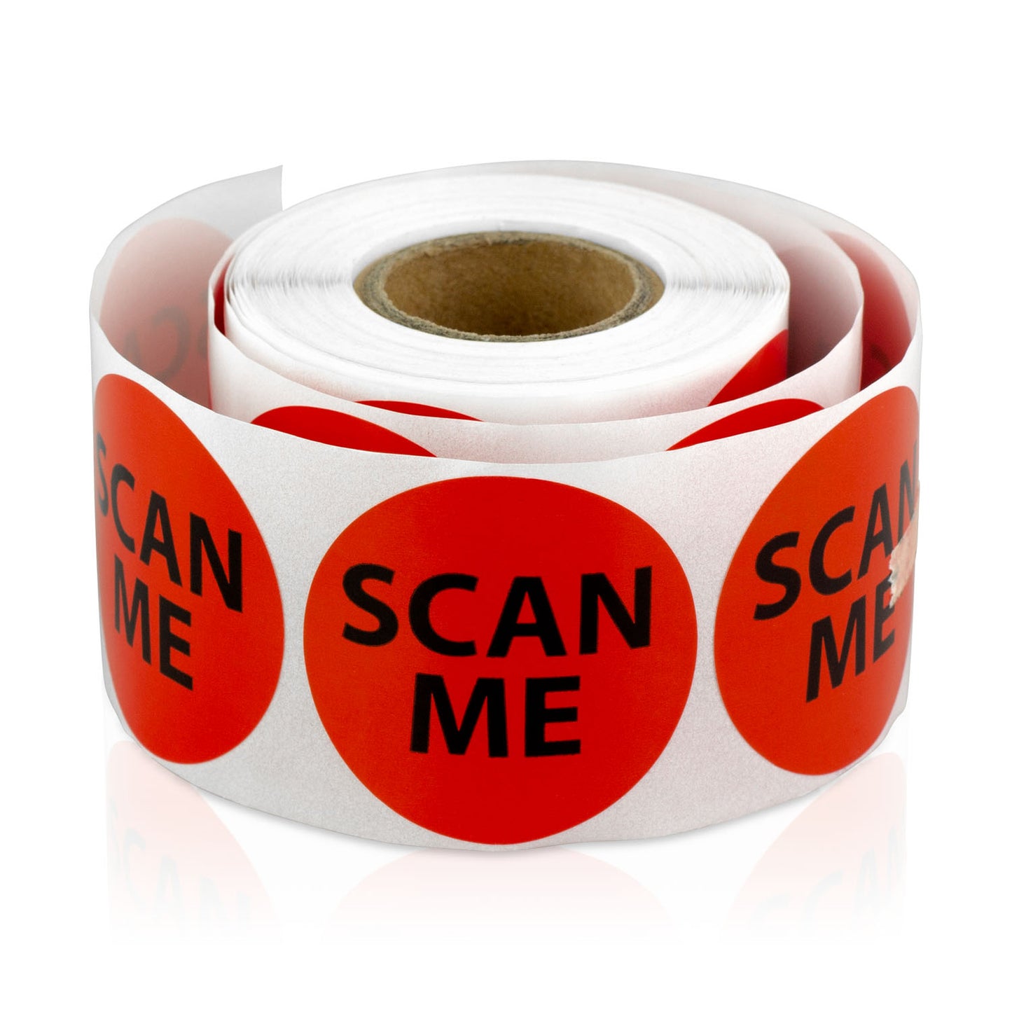 1.5in Stickers: Please Scan Me Shipping Labels