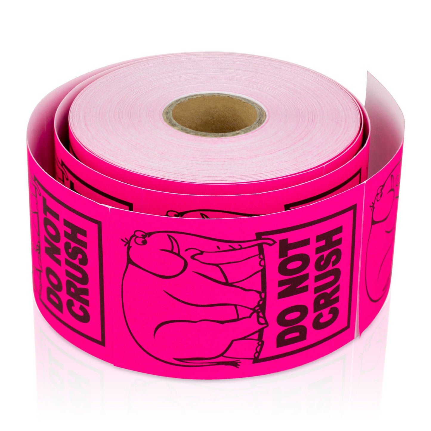 2 x 3in Stickers: Do Not Crush Shipping Labels