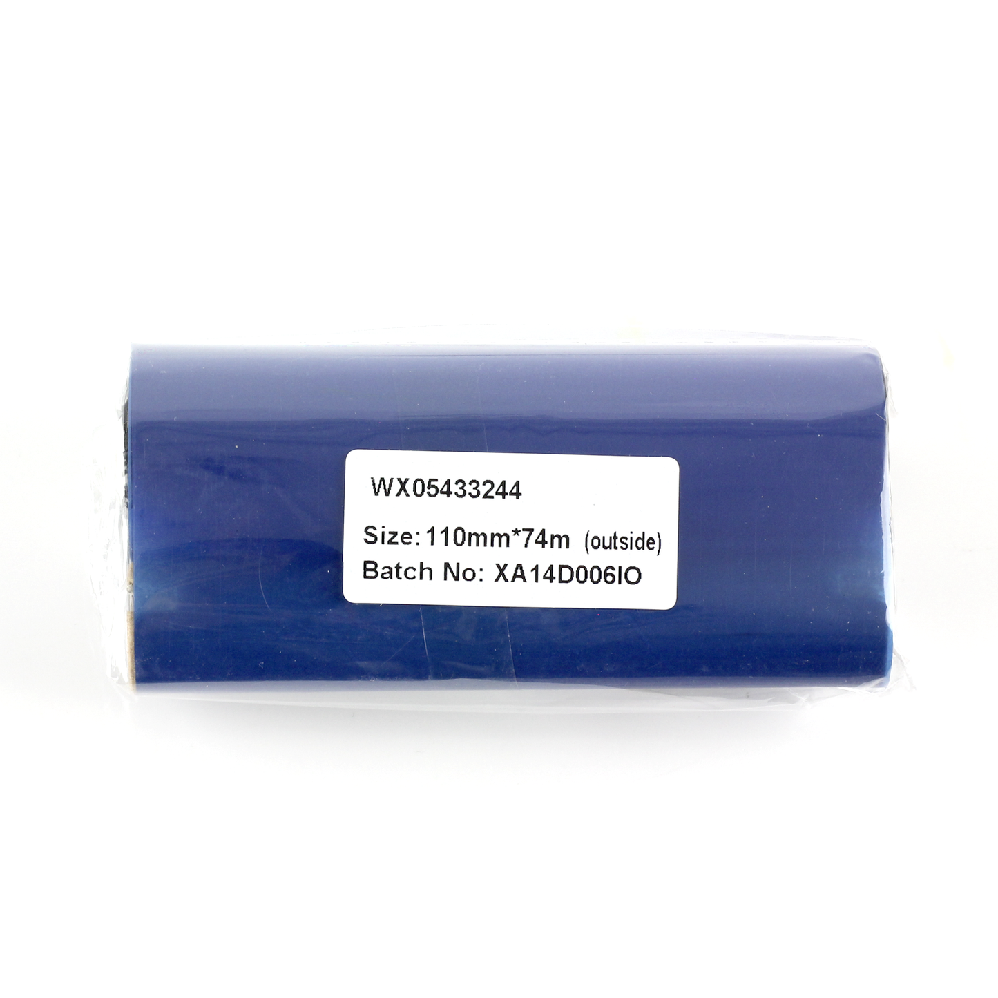 4.33in x 244ft Wax Ribbon: Thermal Transfer Roll (0.5 in Core)