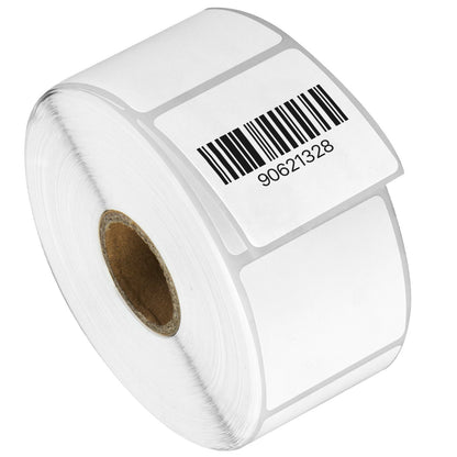 1.5 x 1.5in Blank Label: Direct Thermal (1 inch Core)