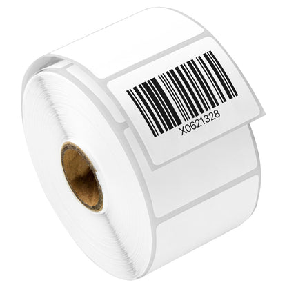 2 x 1.5in Blank Label: Direct Thermal (1 inch Core)