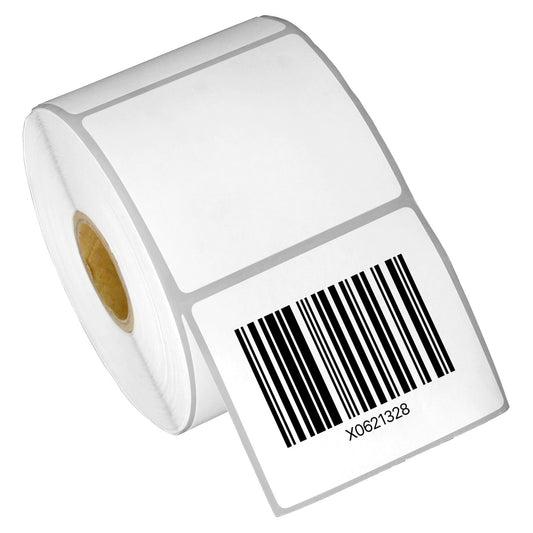 2.25 x 2in Blank Label: Direct Thermal (1 inch Core)