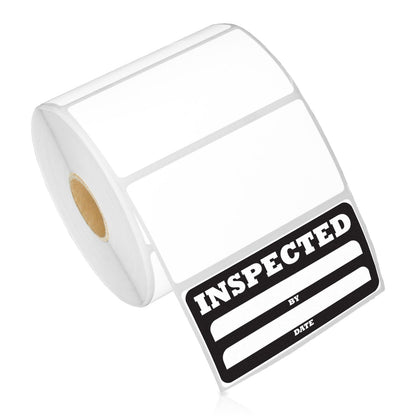 3 x 1.5in Blank Label: Direct Thermal (1 inch Core)