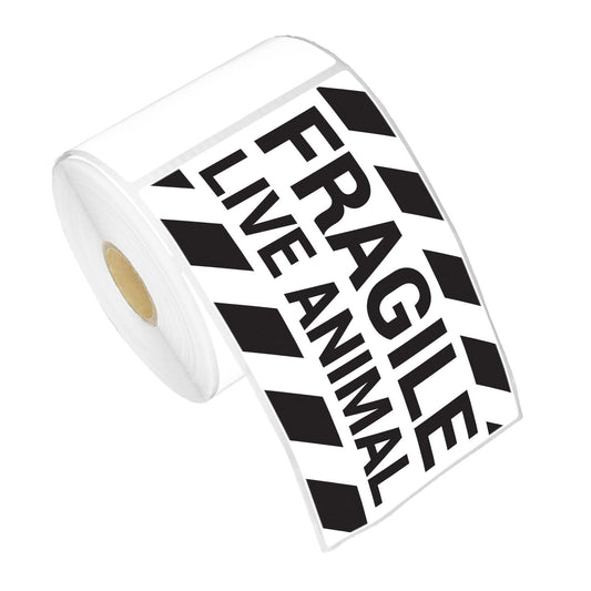 3 x 5in Blank Label: Direct Thermal (1 inch Core)