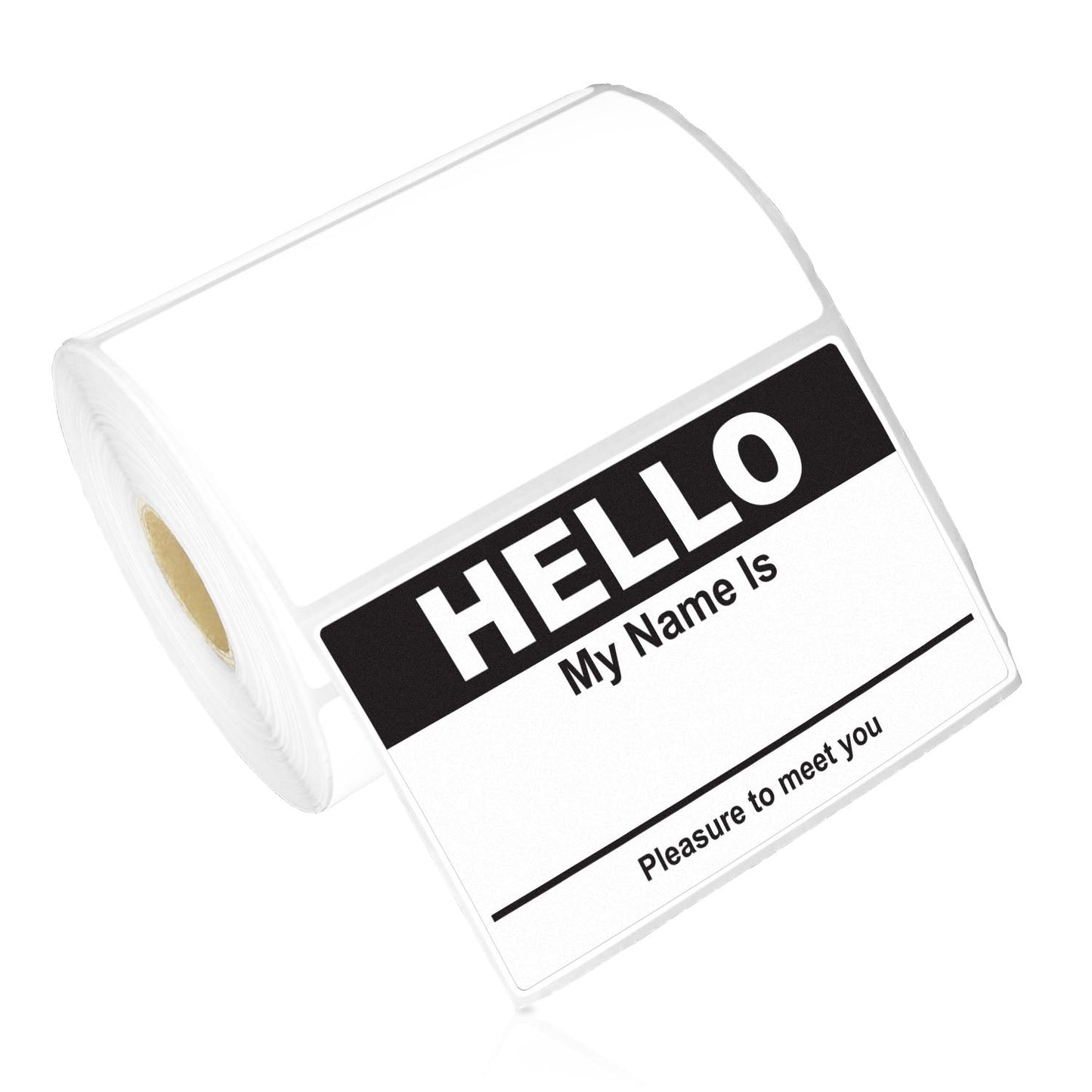 4 x 2.5in Blank Label: Direct Thermal (1 inch Core)