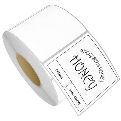 4 x 3in Blank Label: Direct Thermal (3 inch Core)