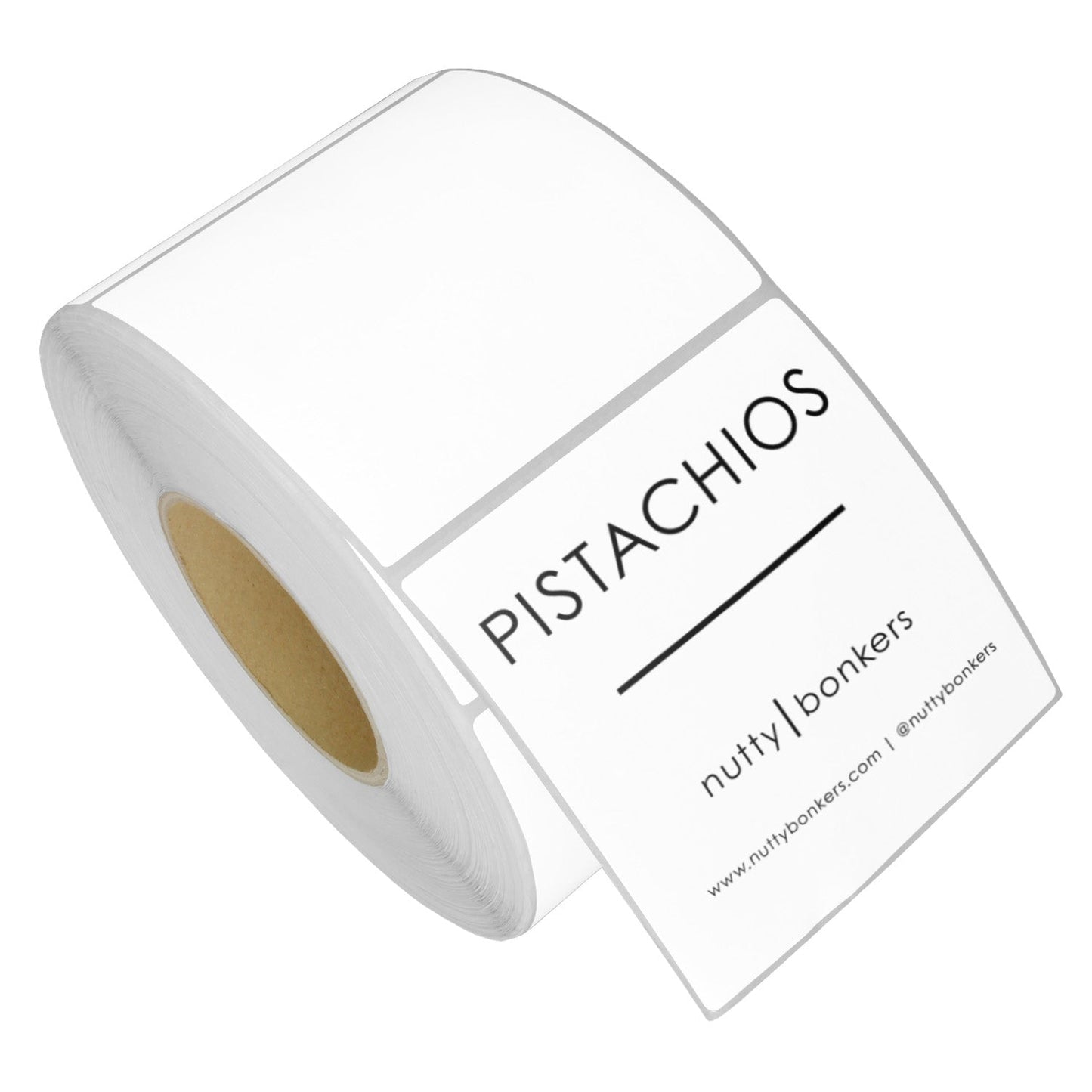 4 x 4in Blank Label: Direct Thermal (3 inch Core)