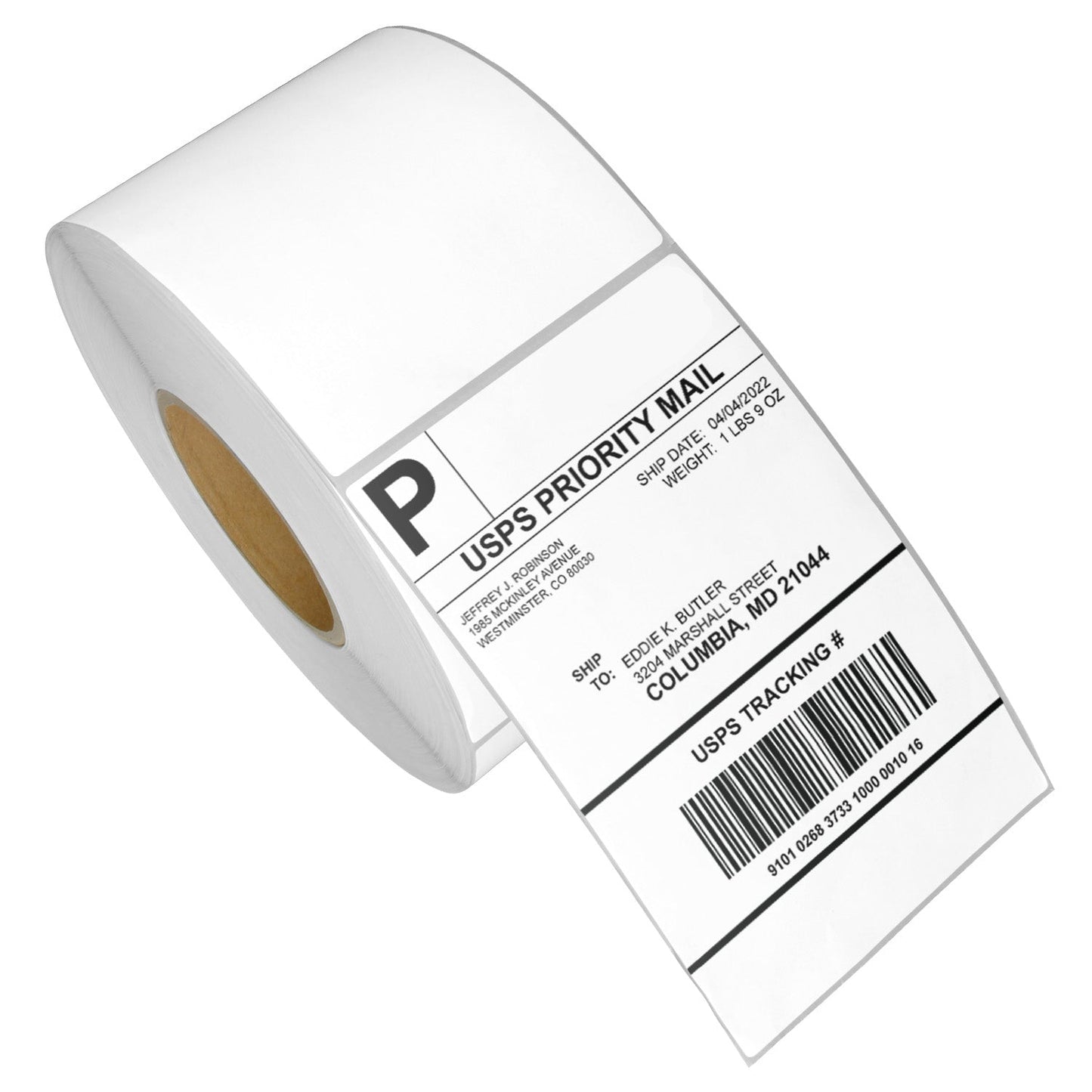 4 x 6in Blank Label: Direct Thermal (3 inch Core)